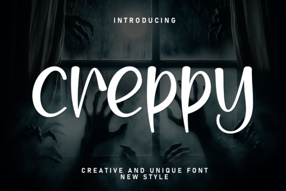 Discover Creppy: A Playful Yet Polished Display Font