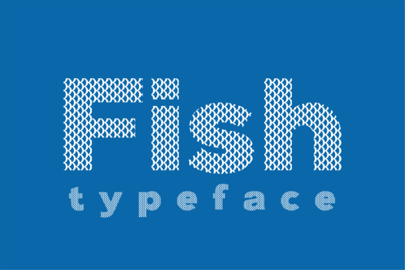 Explore the Unique Fish Display Font for Creative Designs
