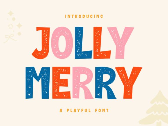Jolly Merry: A Font That Brings Festive Joy to Your Designs
