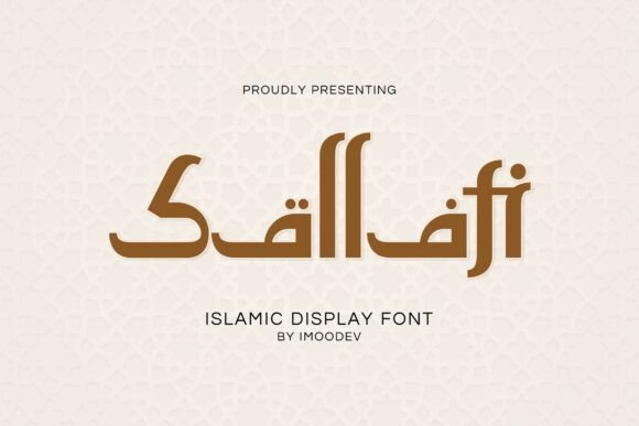 Sallafi: Where Geometric Precision Meets Arabic Calligraphy