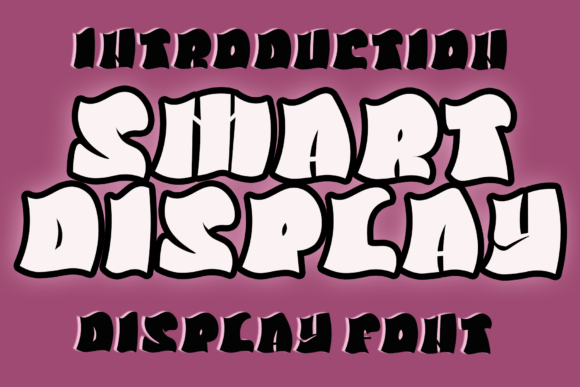 Smart Display: A Bold Typeface for Creative Impact