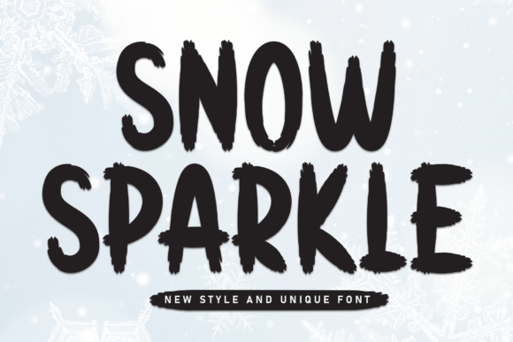 Snow Sparkle: A Font Blending Modern Charm and Clarity