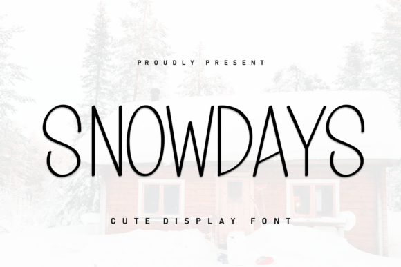 Snowdays: The Heartfelt Handwritten Font for Authentic Designs