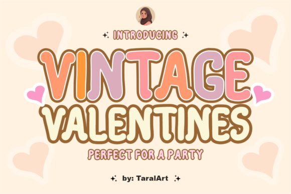 Vintage Valentines: A Sweet Retro Display Font
